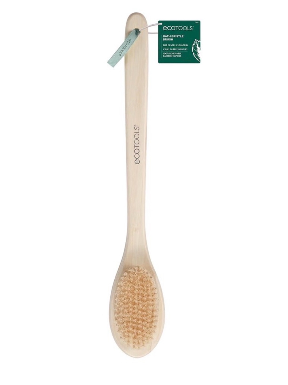 ⚡️ EcoTools Bath Bristle Brush, Back Scrubber for Shower with Long Handle